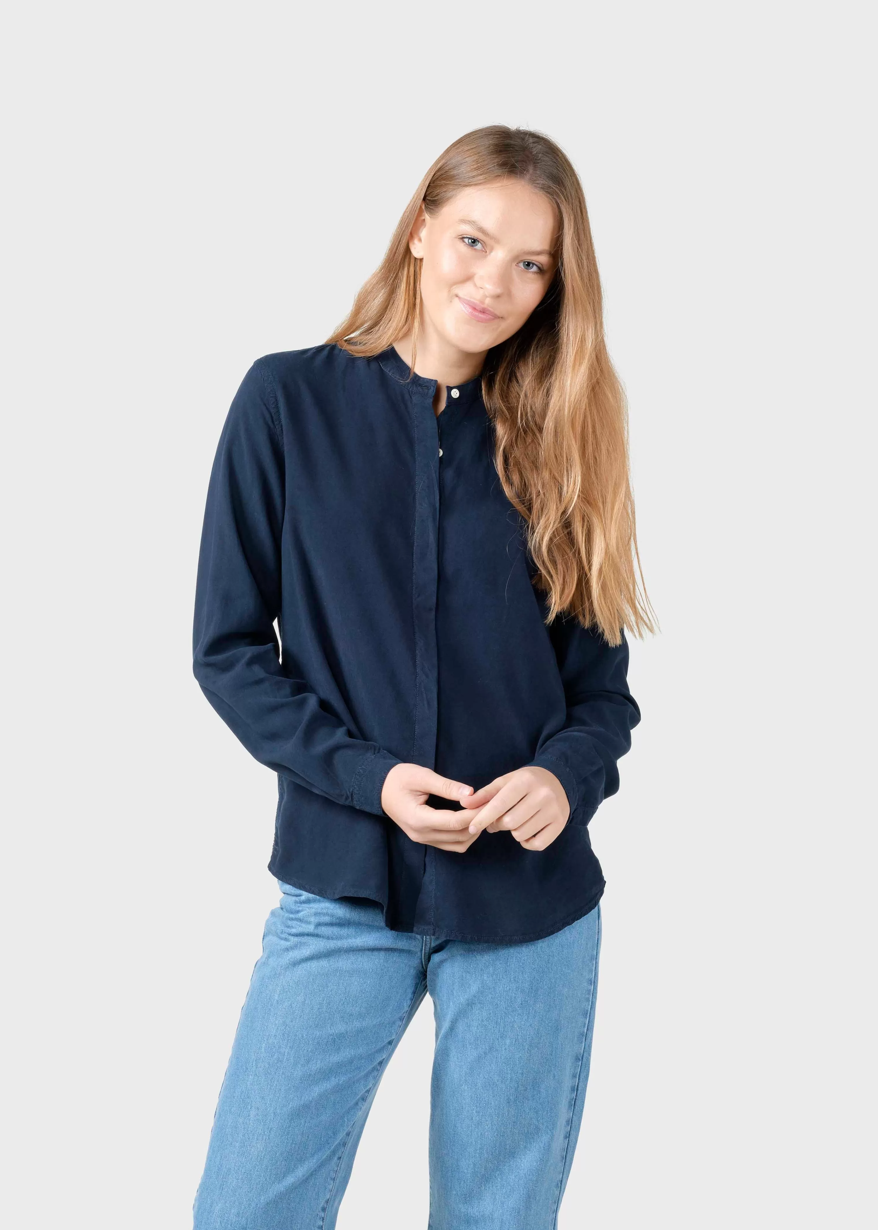 Klitmoller Collective Shirts*Simone shirt - Navy