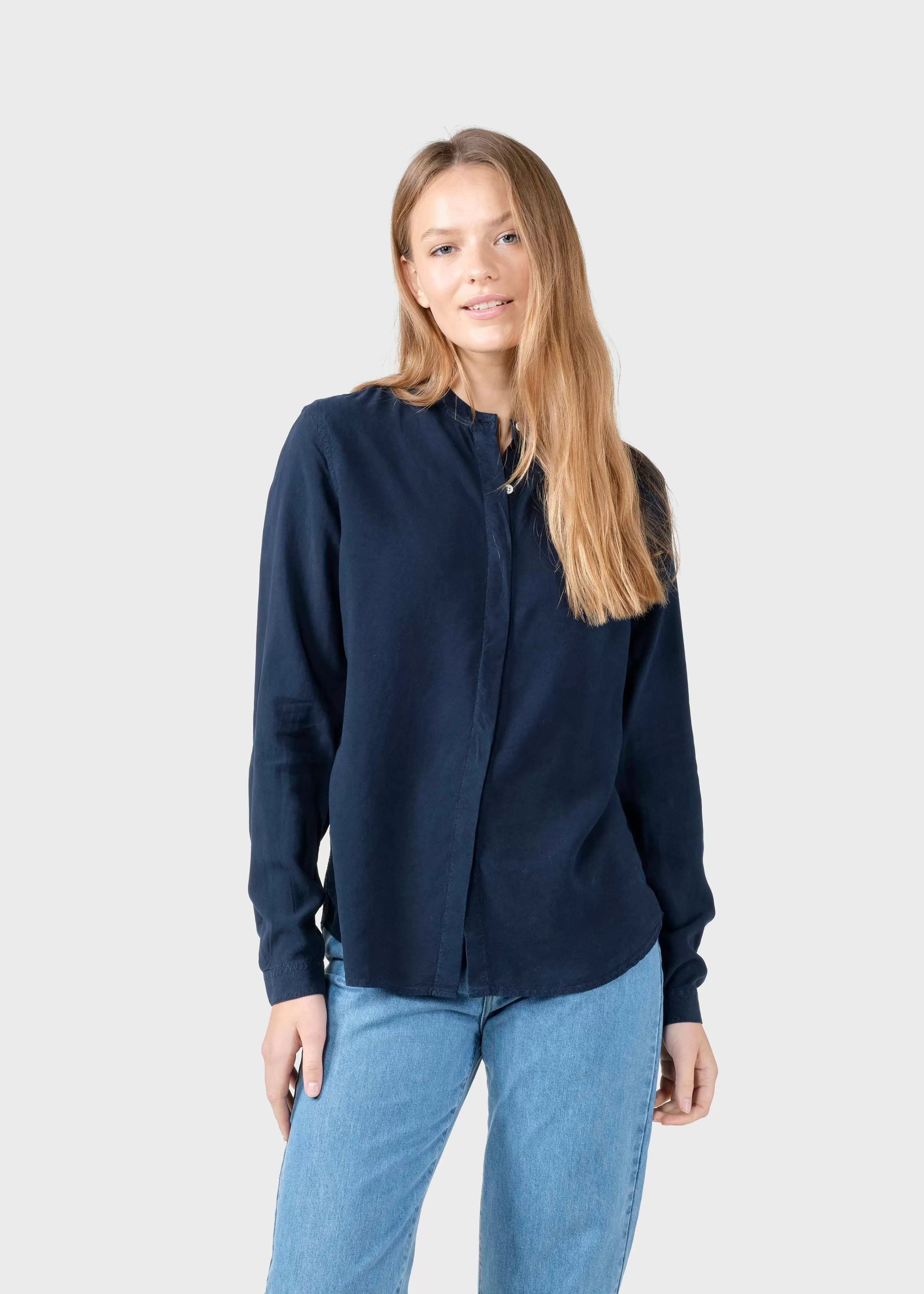 Klitmoller Collective Shirts*Simone shirt - Navy