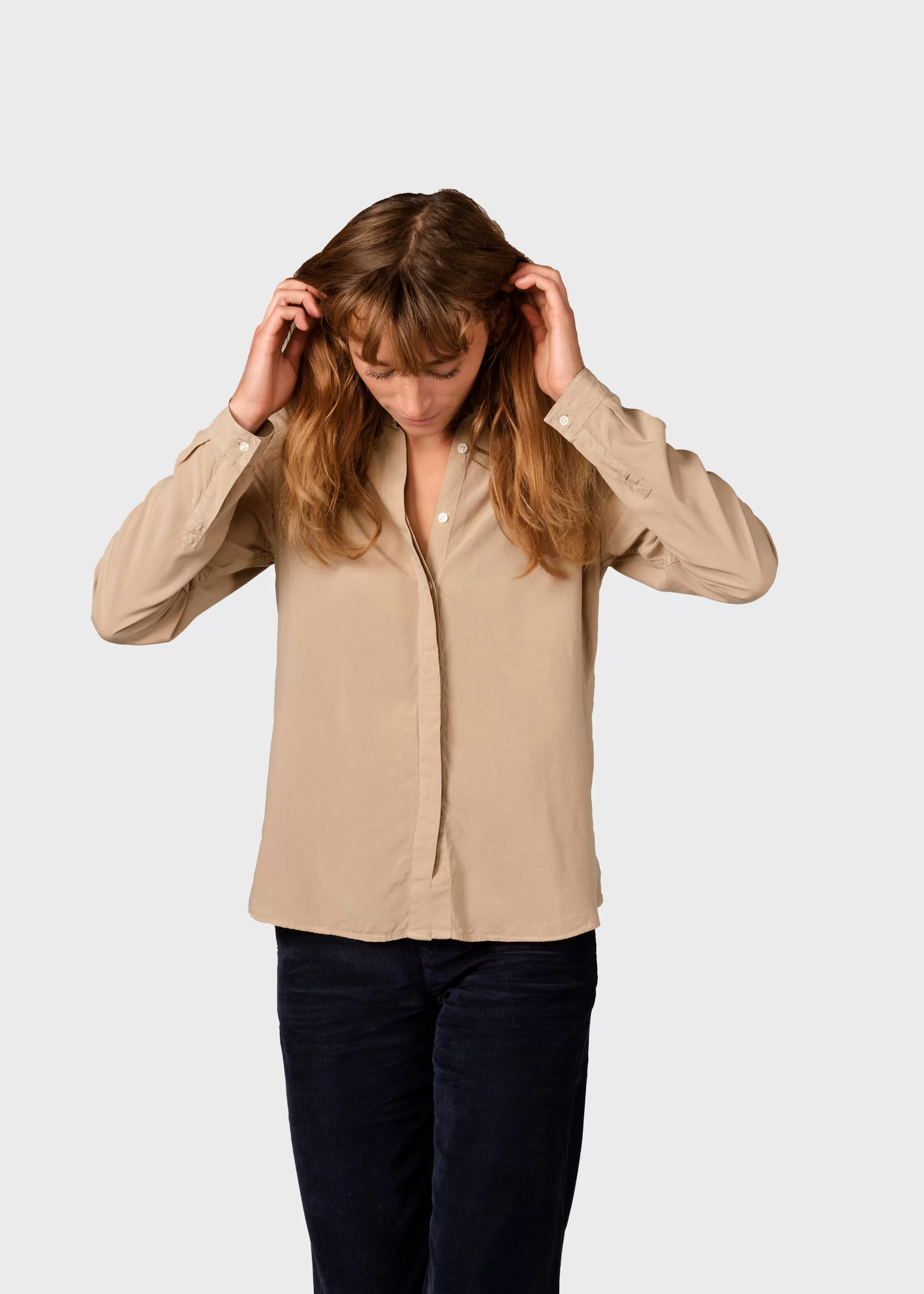 Klitmoller Collective Shirts*Simone shirt - Sand