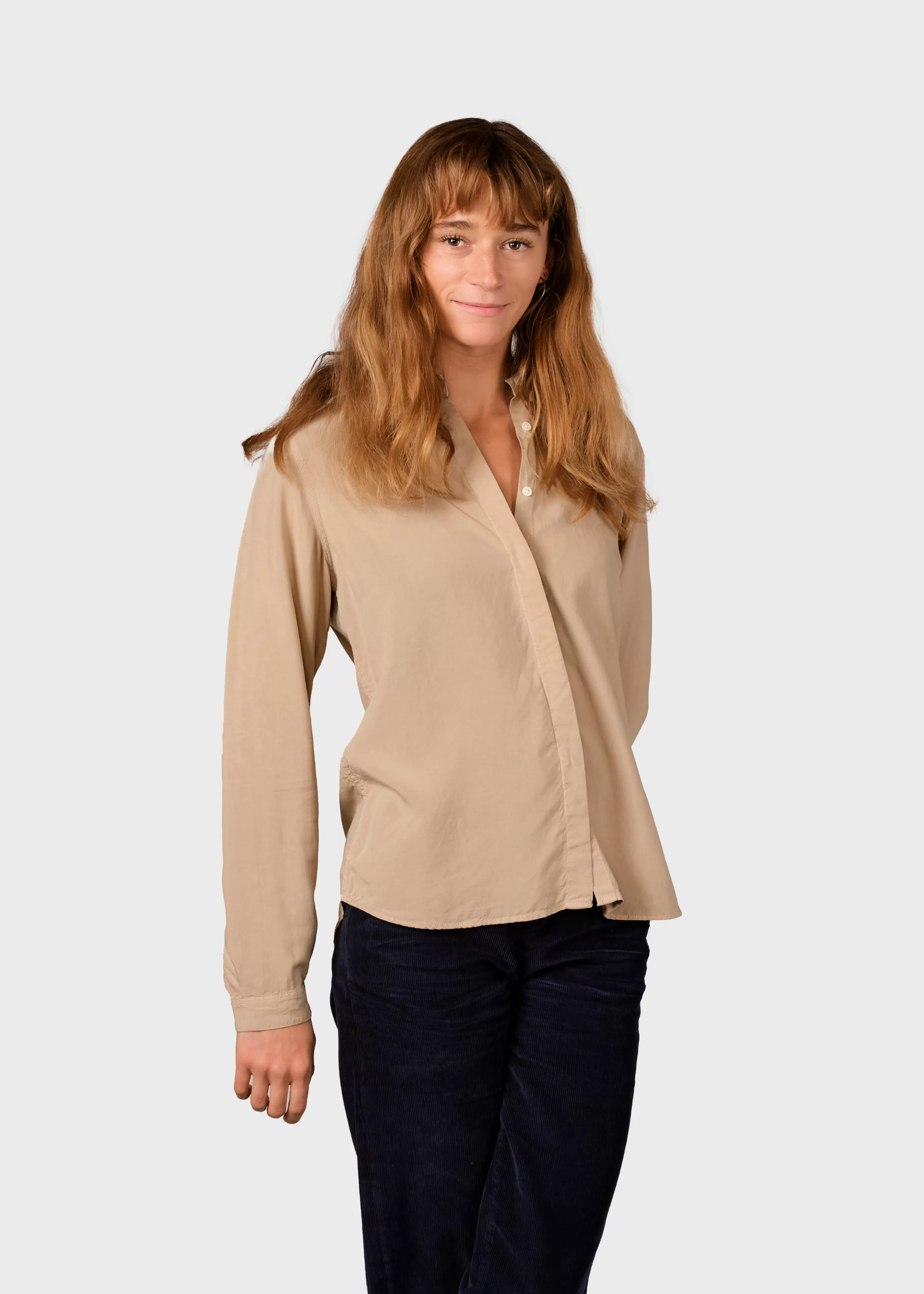 Klitmoller Collective Shirts*Simone shirt - Sand