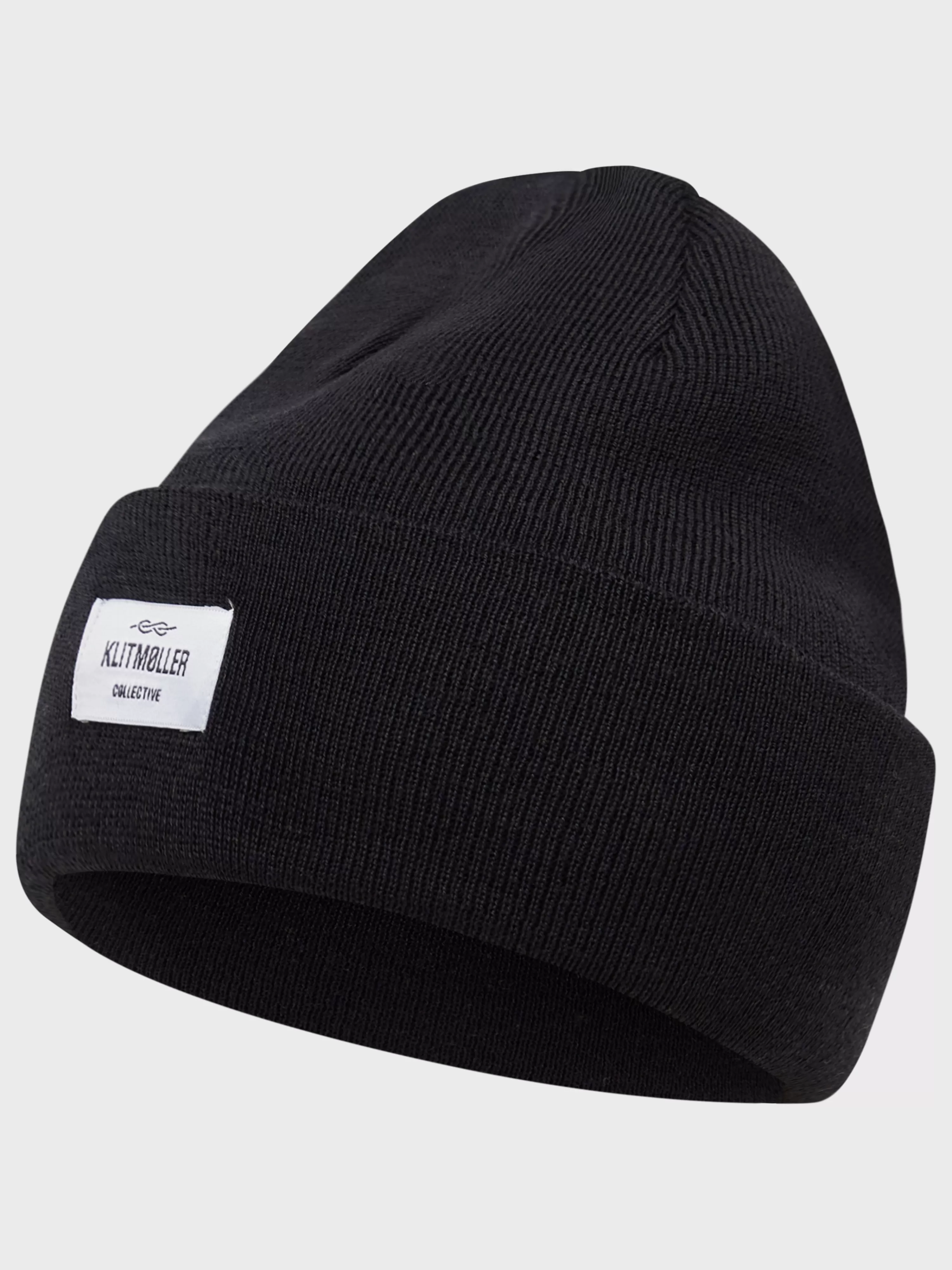 Klitmoller Collective Beanies*Tall beanie - Black