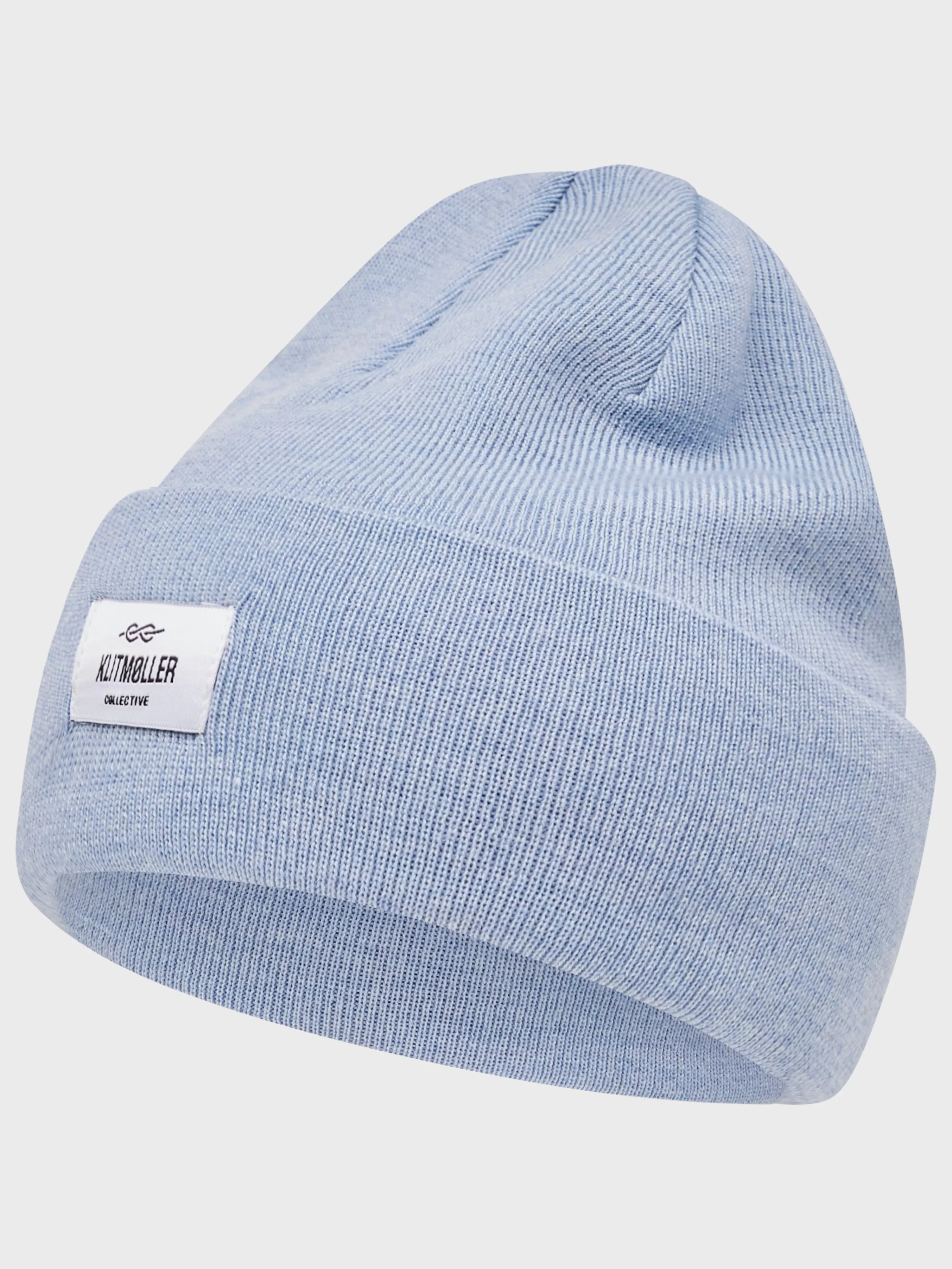 Klitmoller Collective Beanies*Tall beanie - Light blue