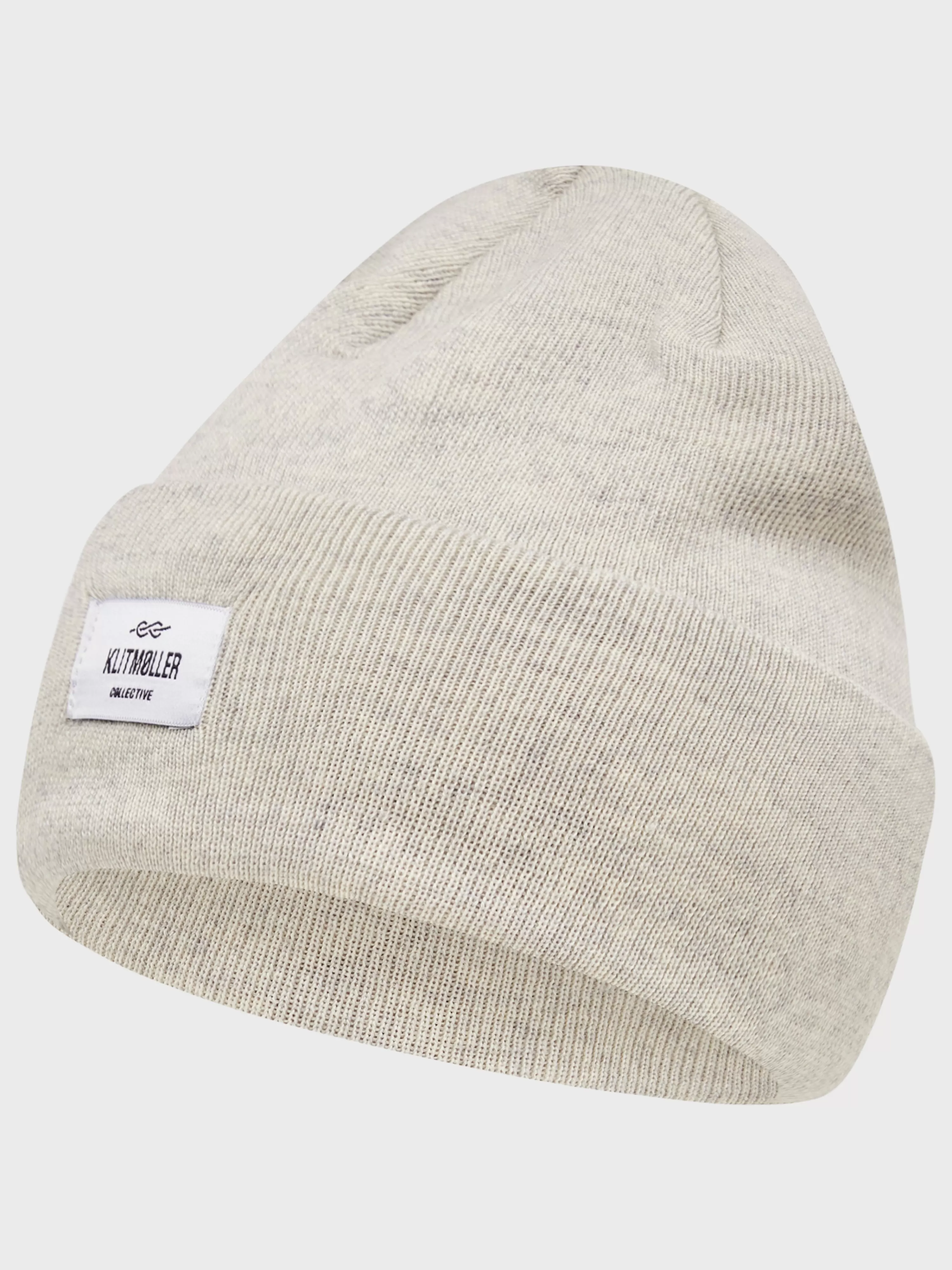 Klitmoller Collective Beanies*Tall beanie - Pastel grey