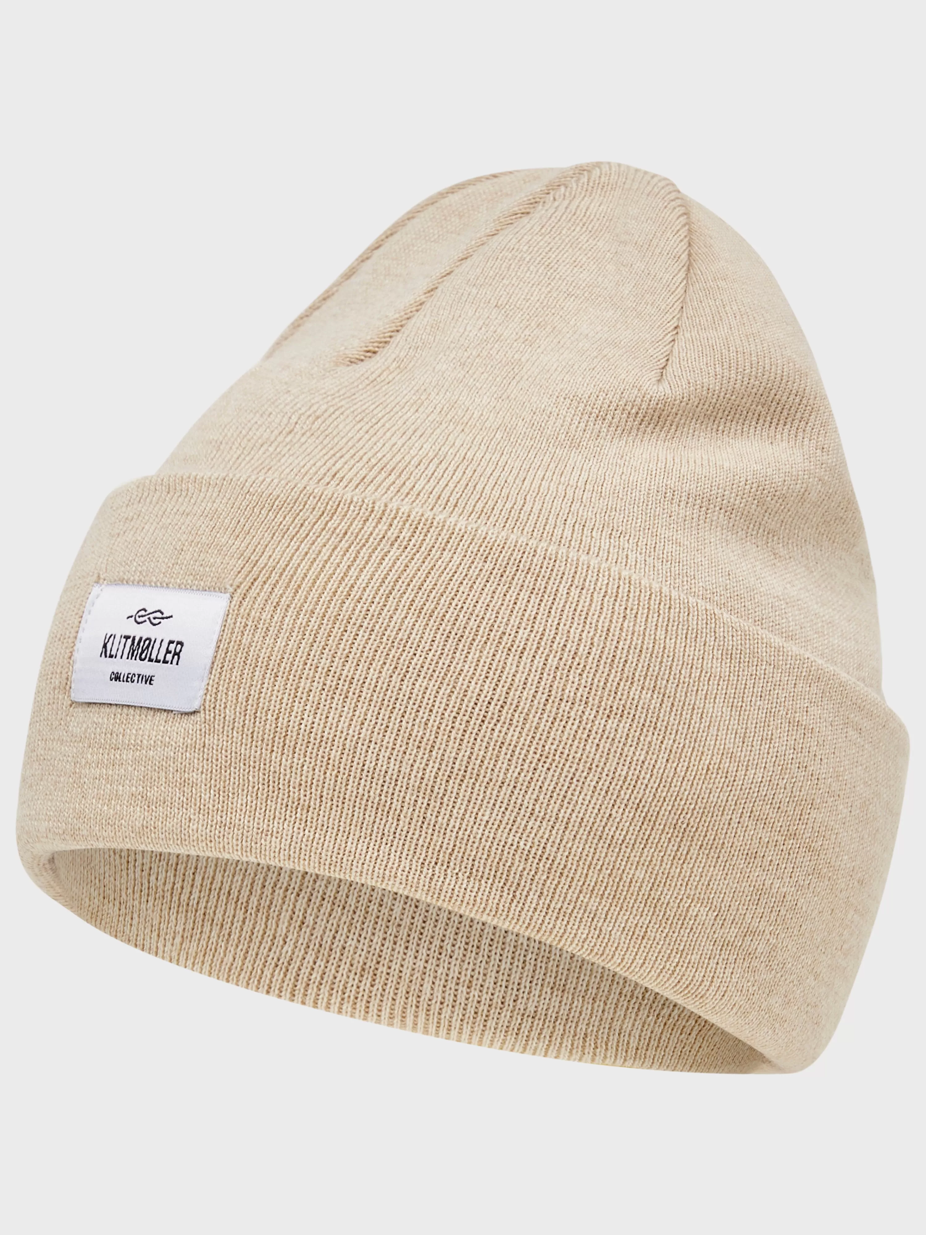 Klitmoller Collective Beanies*Tall beanie - Pastel sand