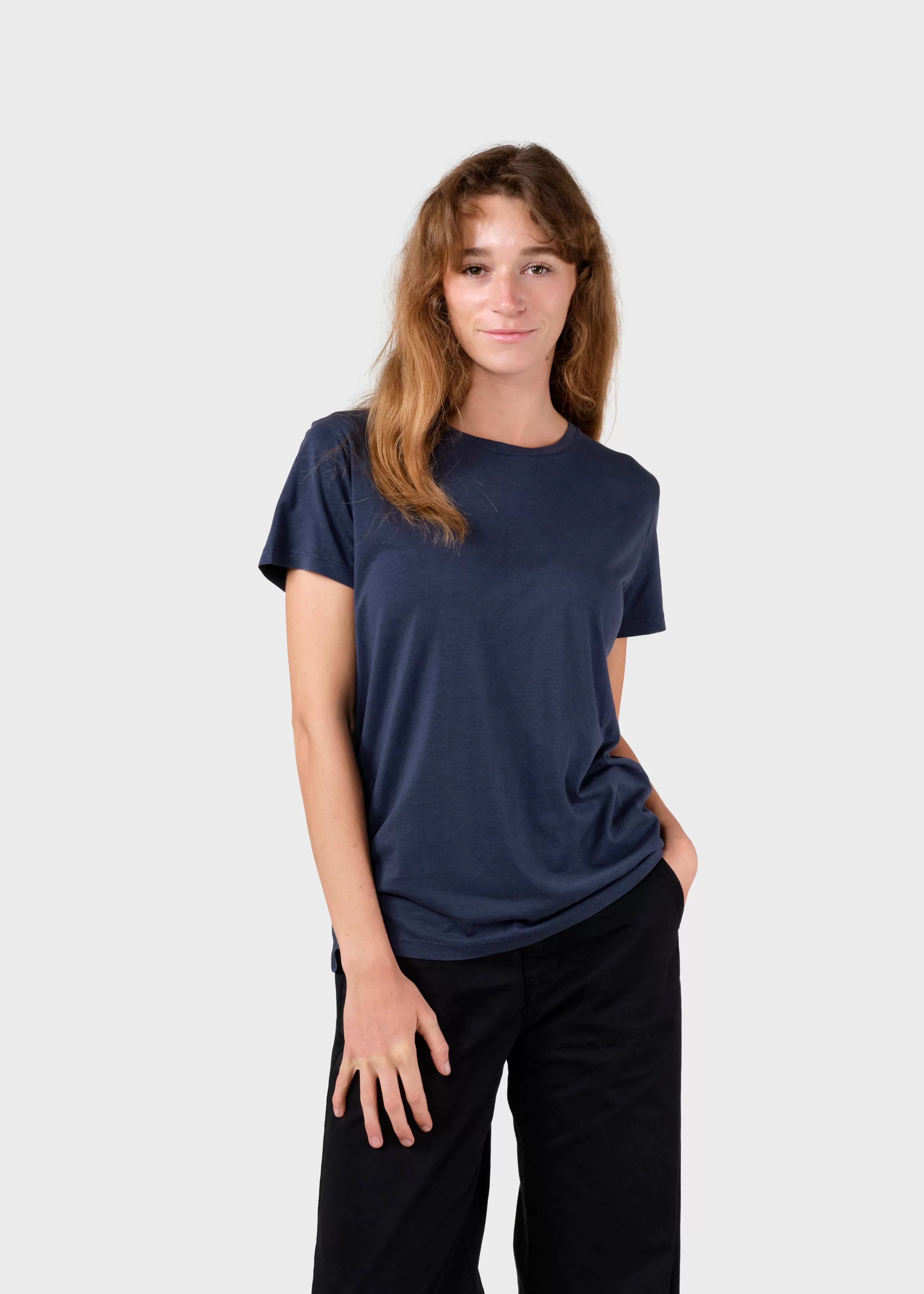 Klitmoller Collective Tees & Tops*Thelma tee - Navy