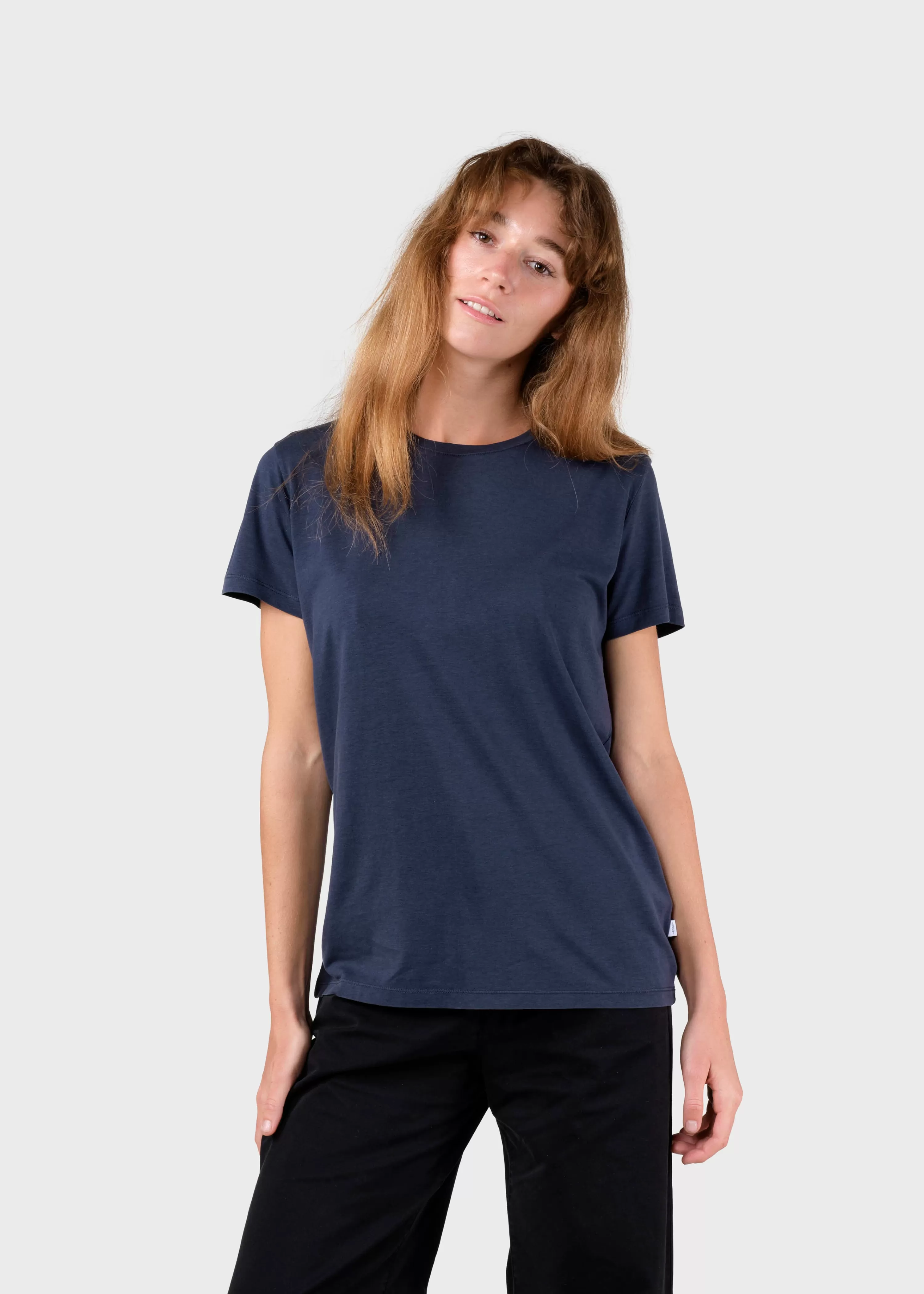 Klitmoller Collective Tees & Tops*Thelma tee - Navy