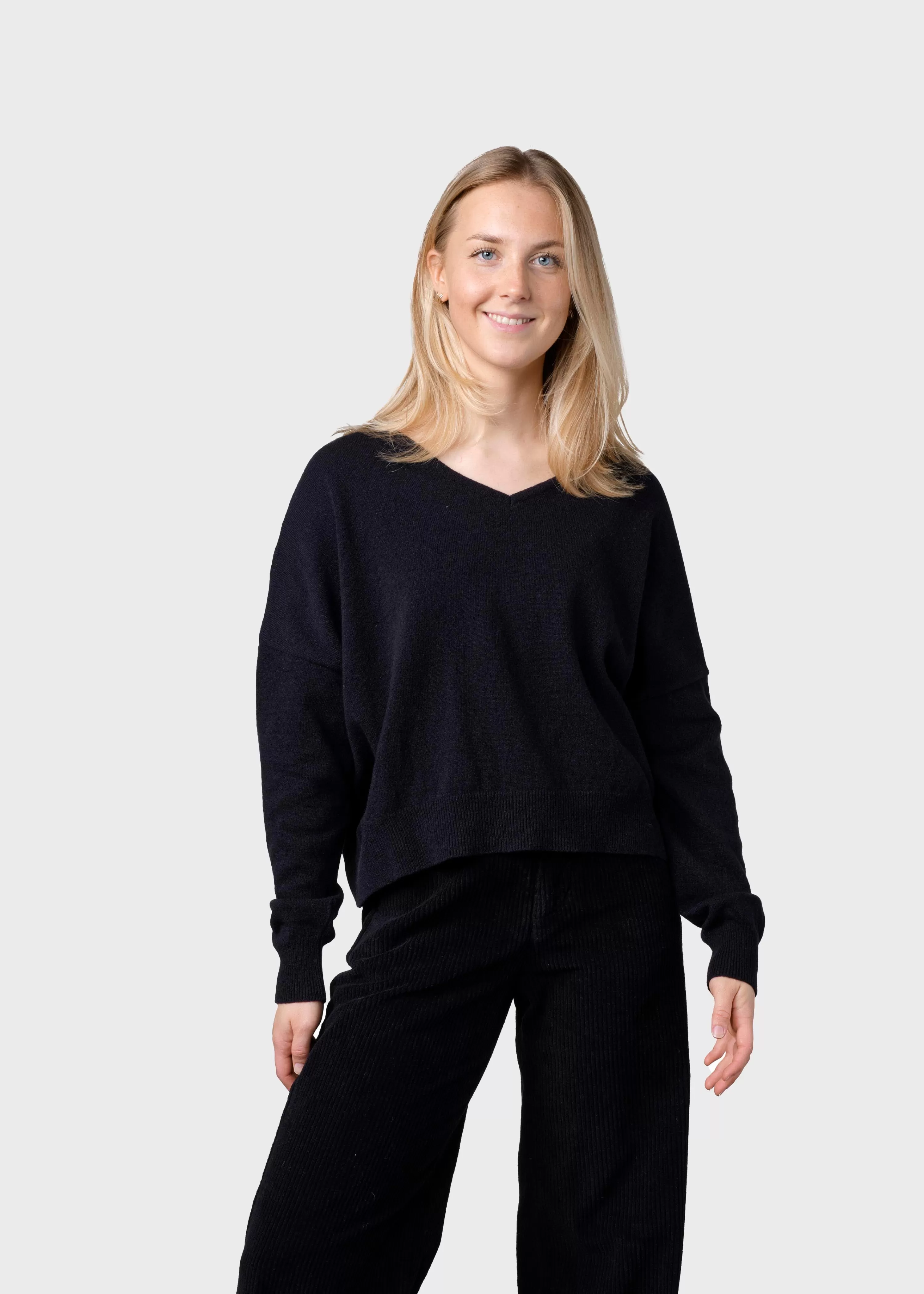 Klitmoller Collective Knitwear | Brushed Merino wool*Vanessa knit - Black