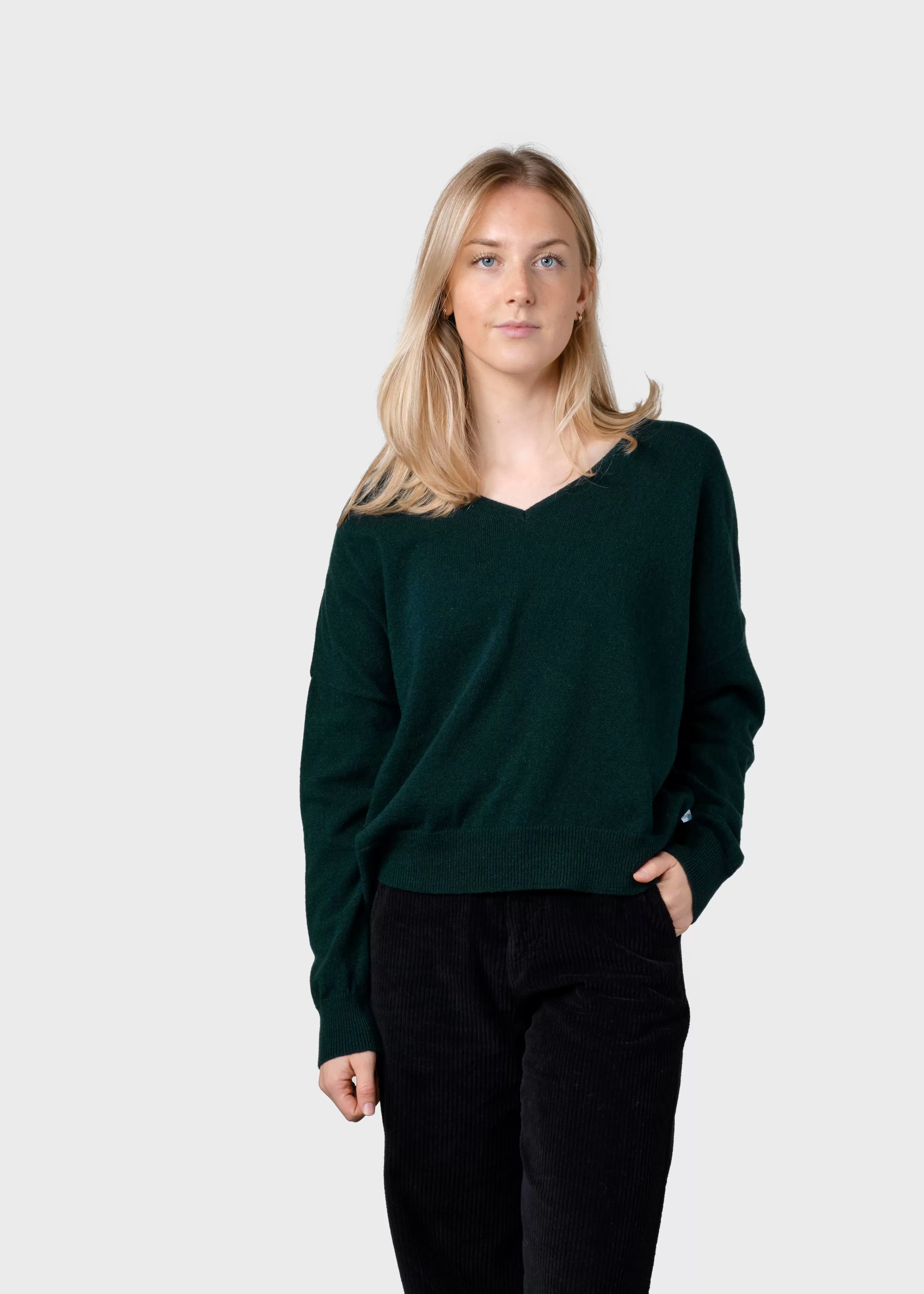 Klitmoller Collective Brushed Merino wool | Knitwear*Vanessa knit - Moss Green