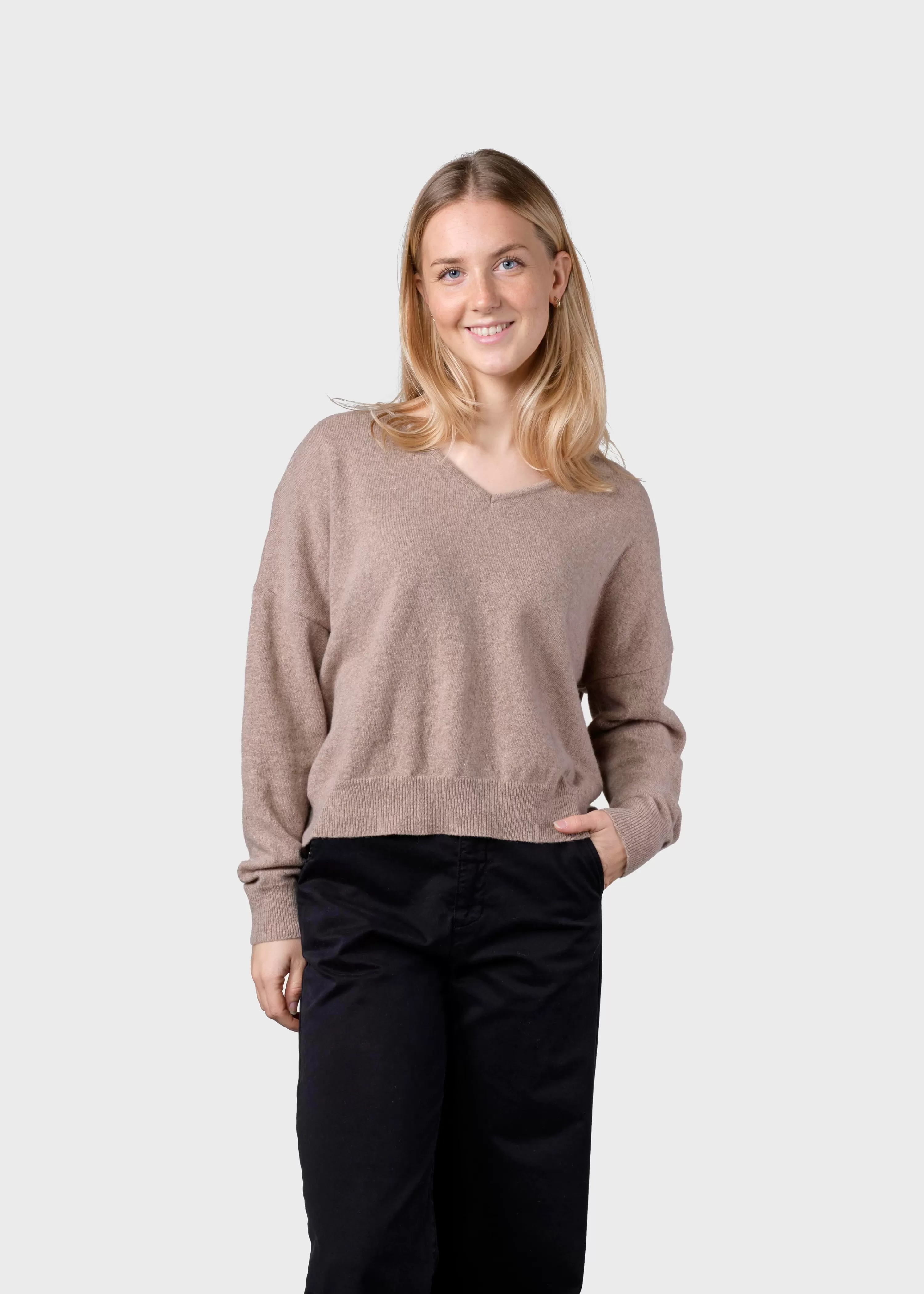 Klitmoller Collective Knitwear | Brushed Merino wool*Vanessa knit - Sand