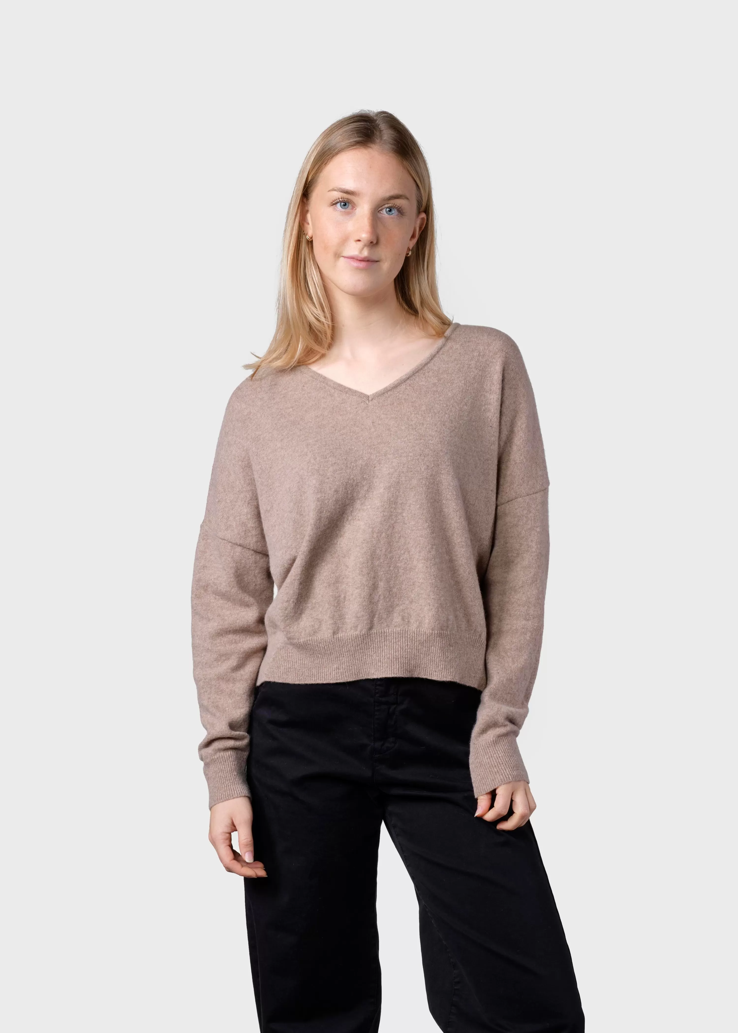 Klitmoller Collective Knitwear | Brushed Merino wool*Vanessa knit - Sand