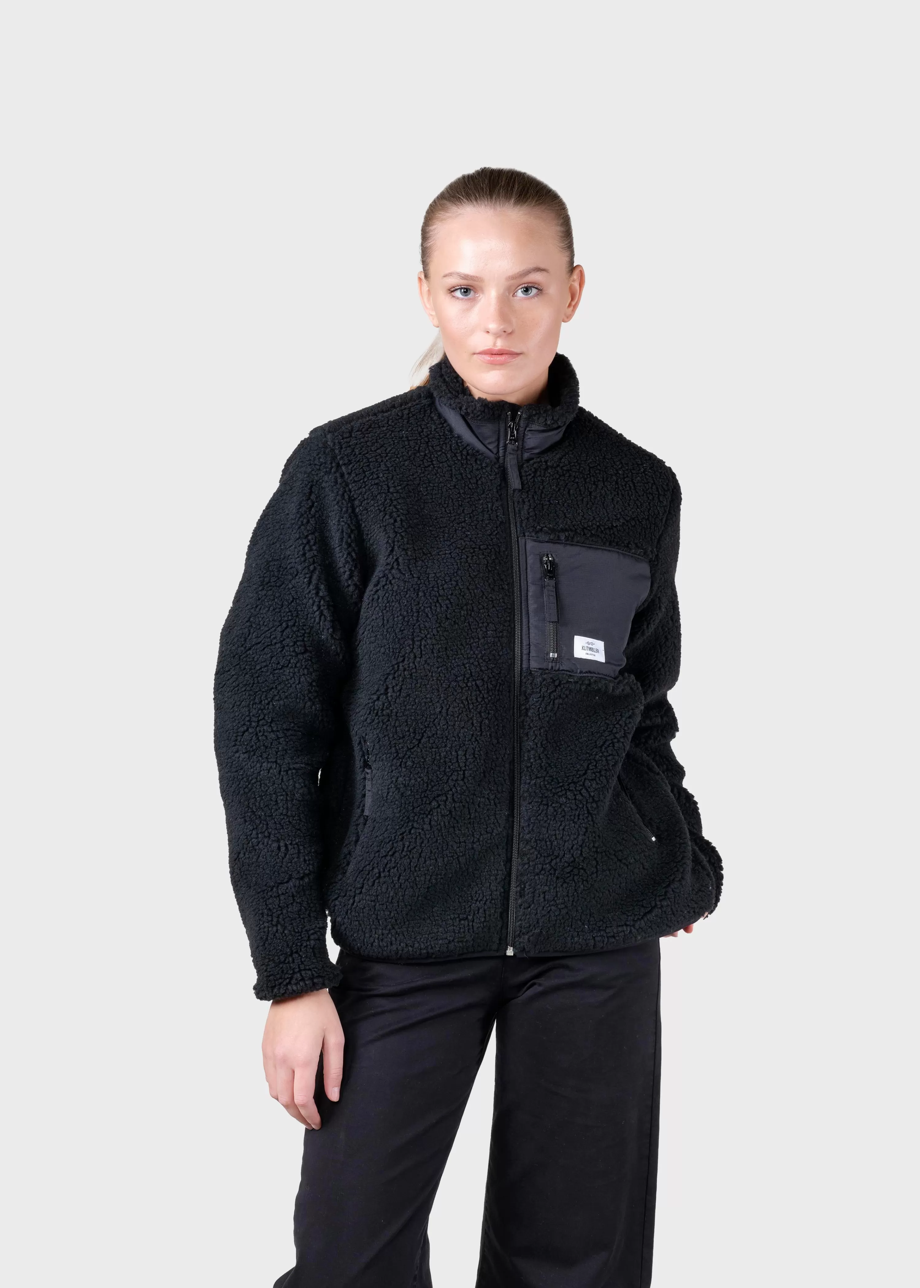 Klitmoller Collective Jackets*Womens fleece jacket - Black